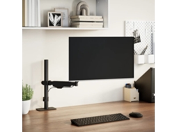 Vidaxl Braço P/ Monitor Independente Ecrã 27" Máx. Mola A Gás 10 Kg