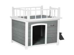 Galinheiro exterior grande, 5,7x2,8x1,97m, com teto Oxford, fecho, para 12-18 galinhas | S/MARCA