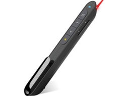 Comando de Apresentação ZRUXE Rf 2.4ghz Usb Controlo de Volume e Hiperligação Preto Ideal para Escritório e Salas de Reunião