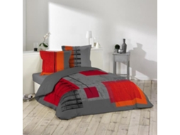 Conjunto de Edredão 100% Algodão 240X220 Quadro DOUCEUR D'INTERIEUR