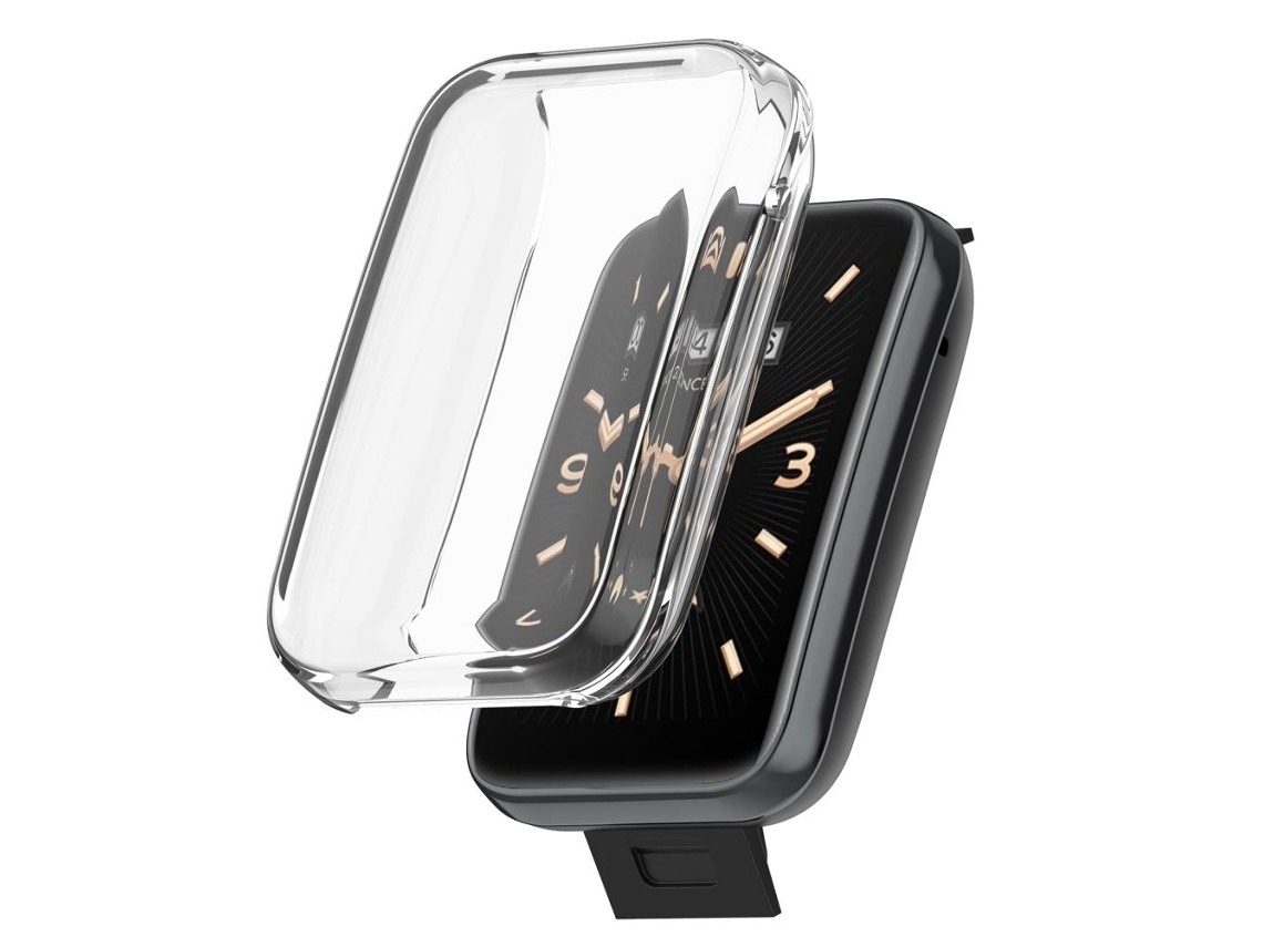 Aetheria capa Protetora Tpu Eletroplatada com Vidro Temperado para Xiaomi Band7 Pro Smartwatch