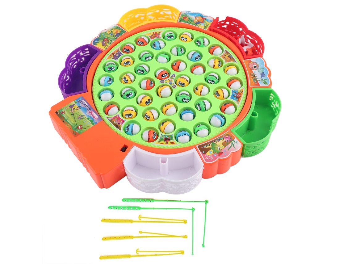 Rebe-juego De Pesca Con Tablero Giratorio Placa De Pesca Juguete Interactivo Padre E Hijo