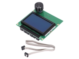 Tela Lcd 12864 Para Impressora 3d Cr 10s Ender 3 Placa De Controle Acessório
