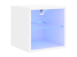 Móvel de Parede para Tv com Luzes Led Branco MAISON EXCLUSIVE (30x28,5x30 cm)