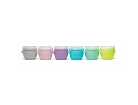 Caixas para Refeições de Bebé MELII (5 x 7 x 6.25 cm - Plástico se, BPA - Multicor)