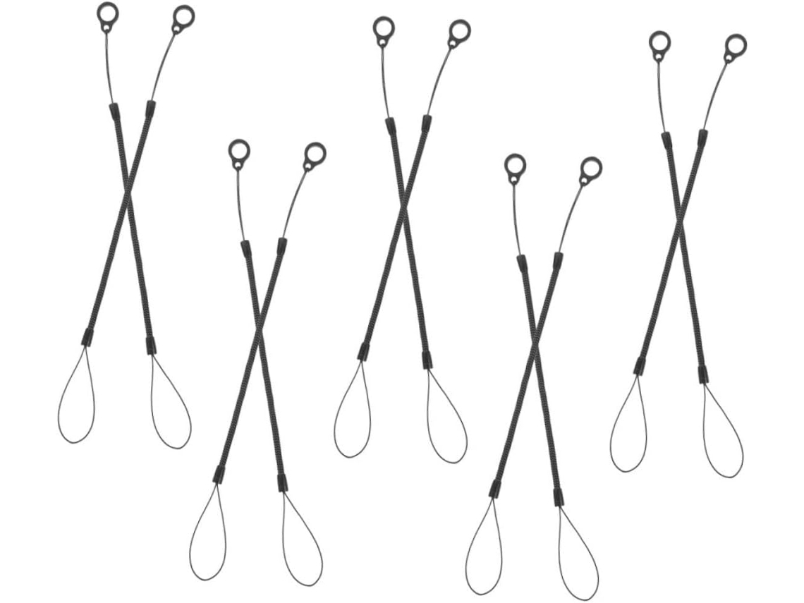Conjunto De 10 Cabos Anti Perda Para Caneta Stylus, Duráveis E Leves, De Silicone. Conjunto De 10 Cabos Anti Perda Para Caneta Stylus, Gokoco