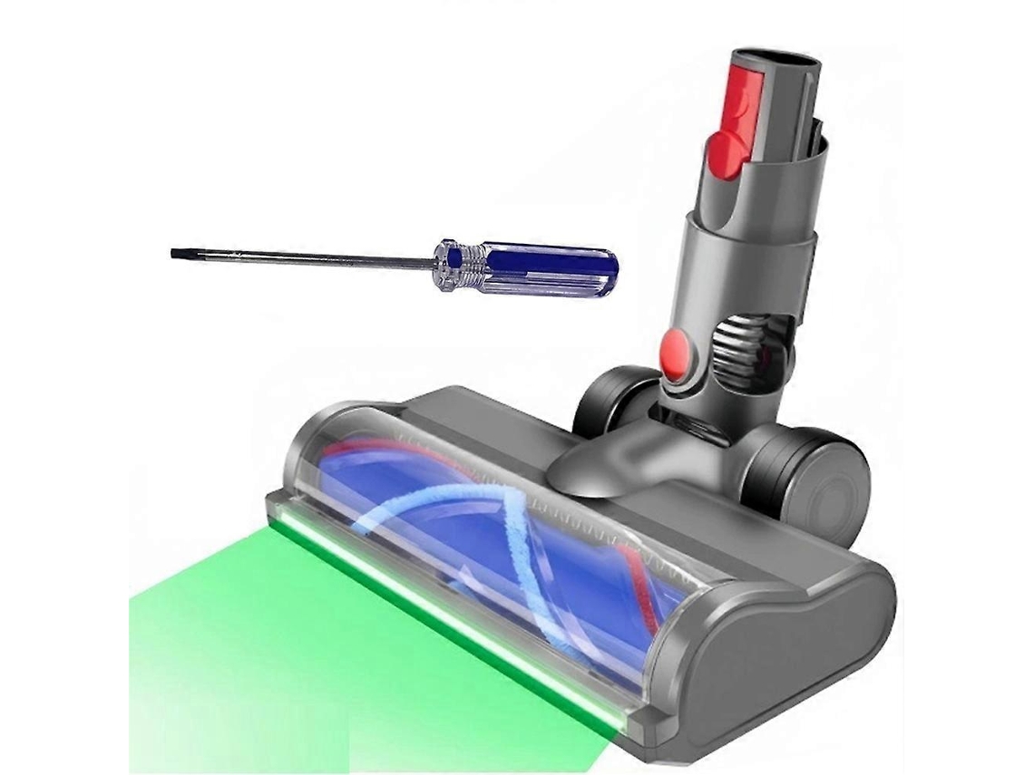Cabeça De Escova Roller Clean Para V10 Digital Slim E V12 Detect Slim Com Luzes Verdes, Compatível Com V10 Slim E V12 Slim.