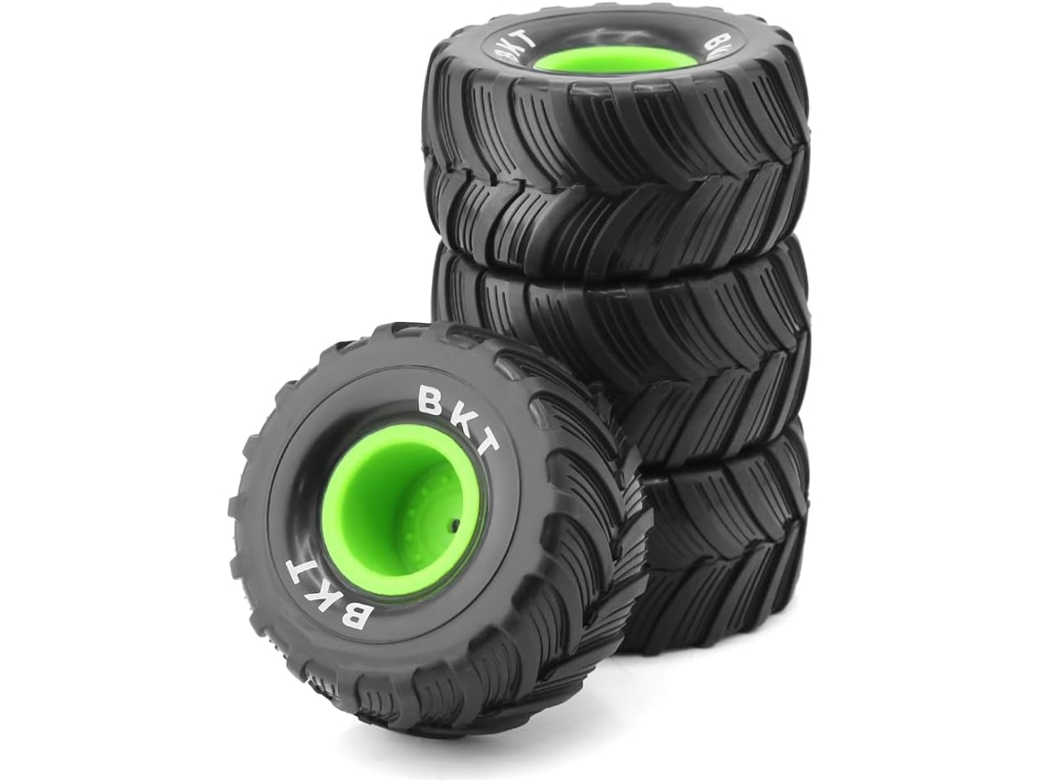 Pneus Hexagonais de 100 Mm para Mini Carros Rc 1/18 SFUSHOS