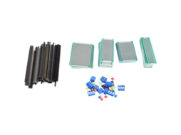 Kit de Placas Duas Faces Pcb Universal 100pcs para Projetos Eletrônicos Diy, Iniciantes e Soldagem