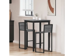 Vidaxl Mesa De Bar Em Pé Derivados De Madeira Quadrado