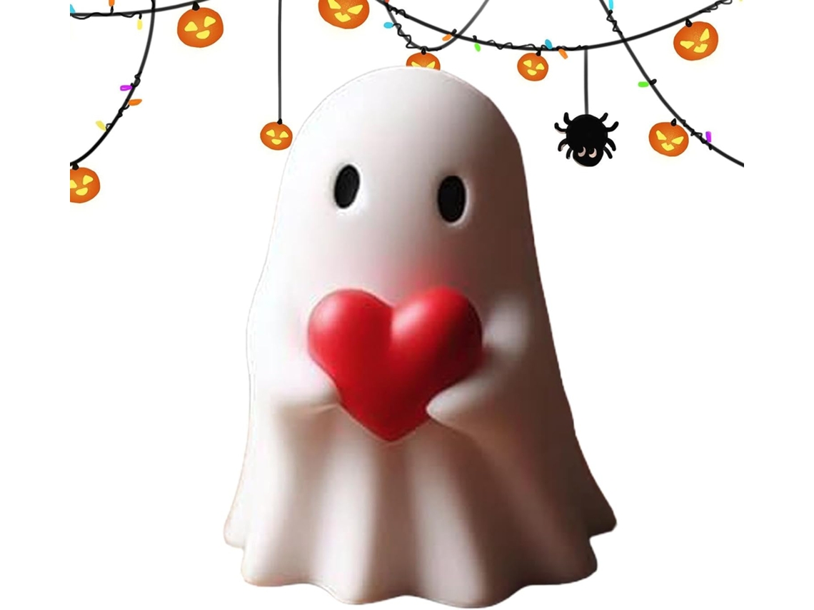Esculturas De Fantasmas De Halloween Em Resina - Enfeite De Mesa Para O Halloween |