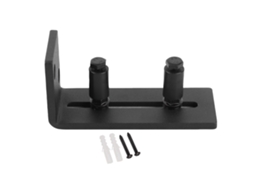 Guia Deslizante Ajustável De Aço Carbono Para Hardware De Porta De Celeiro (rodilho Duplo)