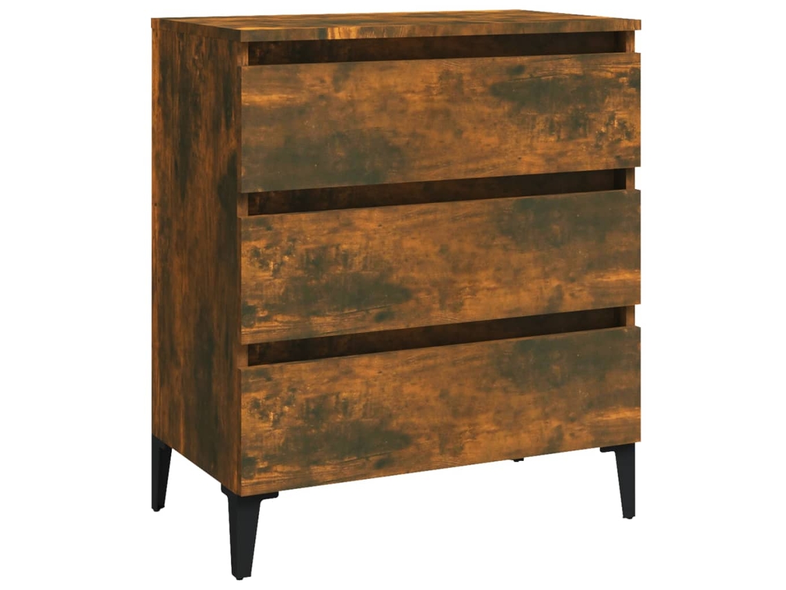 Aparador MAISON EXCLUSIVE em Carvalho Defumado com Derivados da Madeira 60x35x69 cm