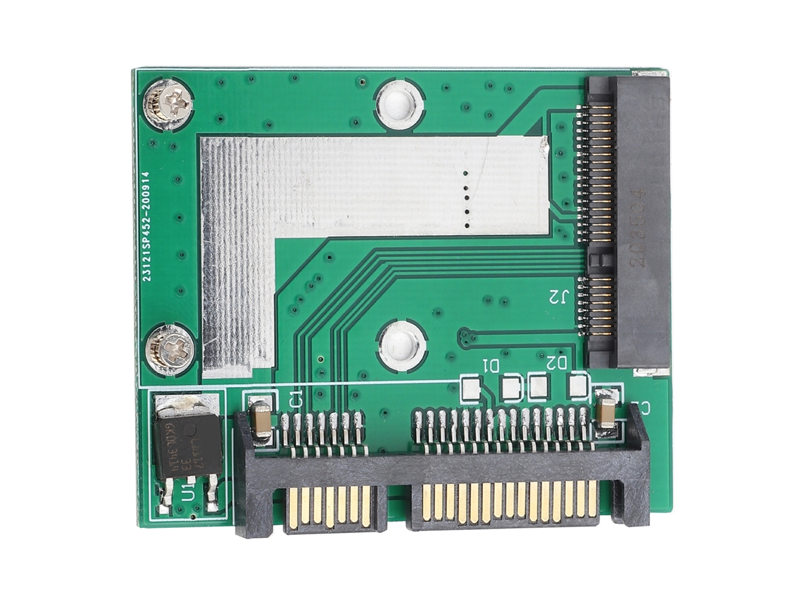 Adaptador Riser Card De Mini Pci-e Ssd Para Half Height 2.5 Polegadas Sata 3.0