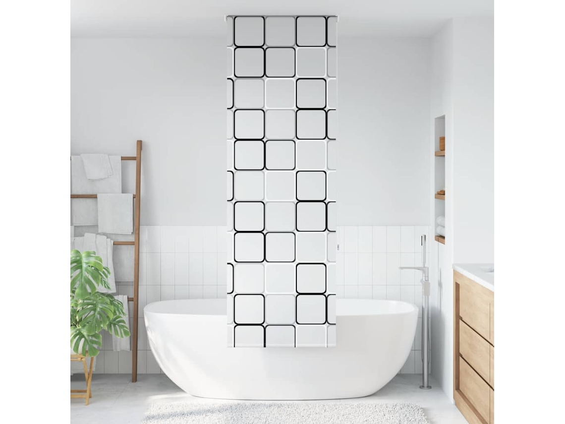Vidaxl Rolo De Duche Estores 80x240 Cm Largura Tecido 76 Cm