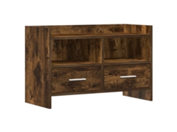 Vidaxl Gabinete para Tv 71,5 X 33 X 47 Cm Carvalho Fumado