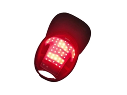 Terapia capilar com luz vermelha PENGDSJE para ativar os folículos capilares.