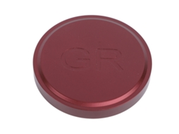 Tapa De Objetivo De Cámara Para Gr2 Gr3 Gr3x 55mm Aluminio Con Algodón Protector Para Fotógrafos Rojo Vino