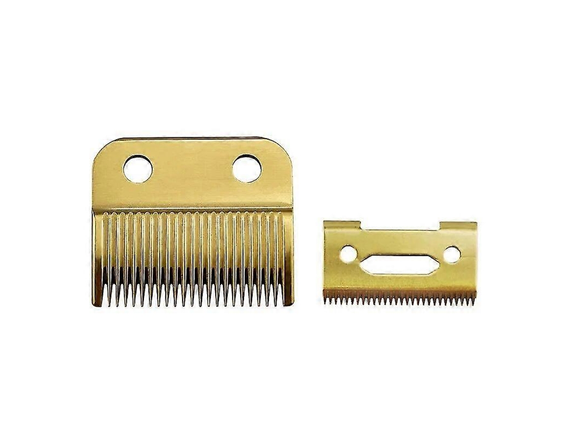 Lâmina De Aço Dourado, Compatível Com Cortadores De Cabelo Elétricos