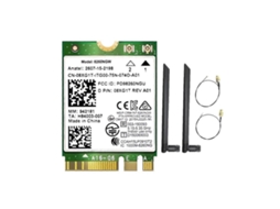 Lurelia Placa Wi-fi M.2 Ngff Wi-fi 5 867 Mbps Dual Band 2,4/5 Ghz Bluetooth 4.2 Antena