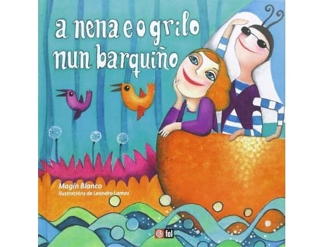 Livro NENA E O GRILO NUN BARQUIÑO (CON CD) de Magin Blanco