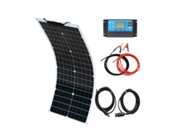 Painel Solar Flexível, 150w, Carga De 18v,12v 50w Solarkit Oem