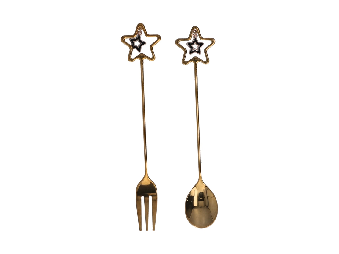 Colher Pendant LAXISCREED Multiuso Forma Estrela