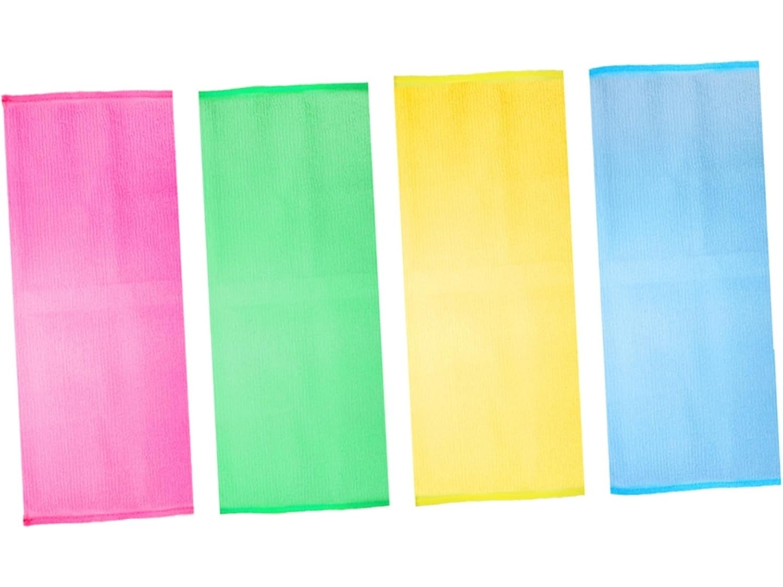 Lurelia Pack De 4 Escovas Para Costas Para Duche, Limpeza E Esfoliação Suave
