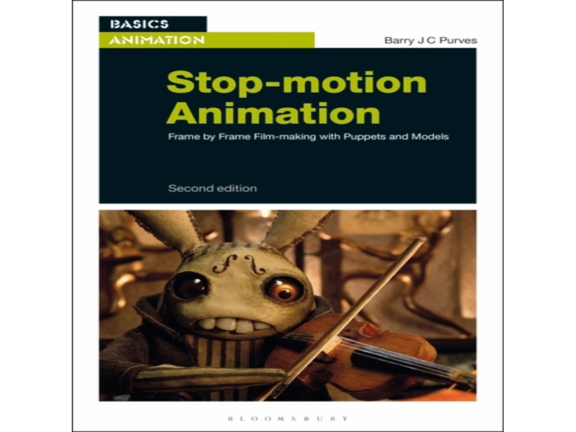 Livro Stop-motion Animation Frame by Frame Film-making with Puppets and Models de Barry JC Purves (Inglês)