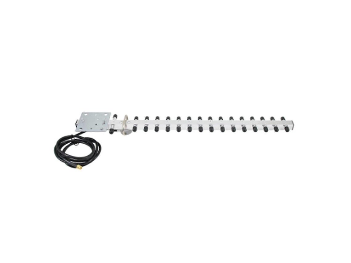 Antena WiFi 25dBi 2,4 GHz Antena Yagi Direcional Externa RP SMA Slowmoose