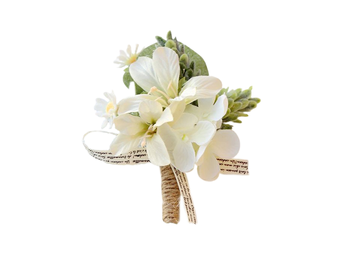Laxiscreed Alianças De Lapela Com Rosas Plásticas Para Noivas E Damas De Honra