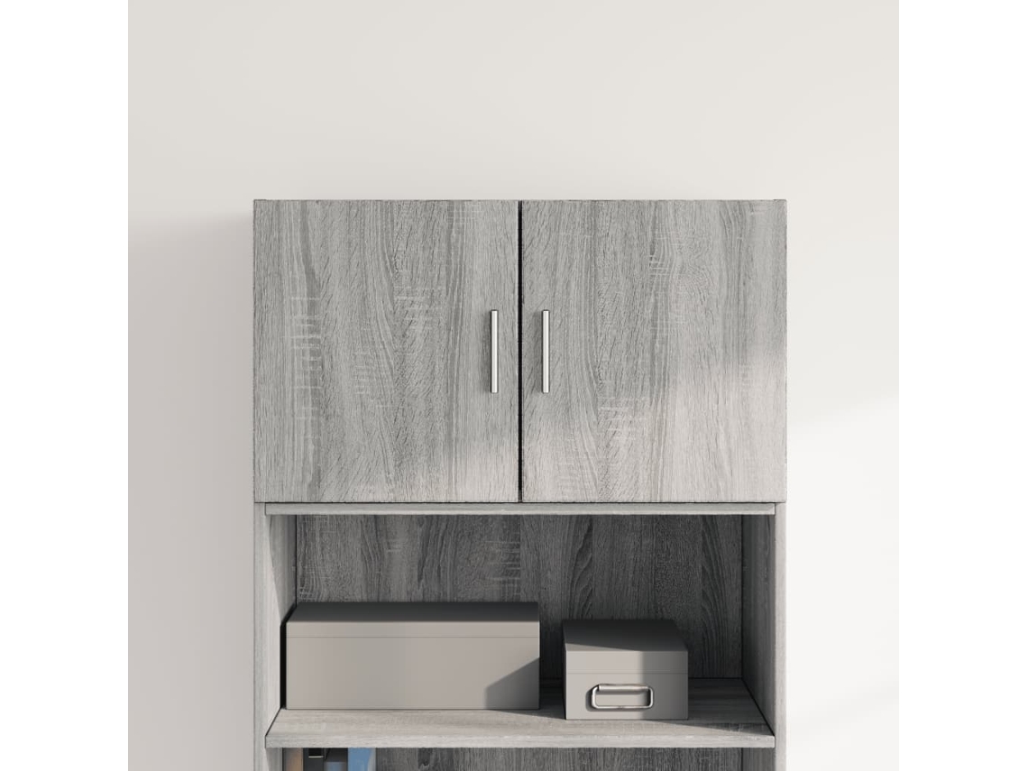 Vidaxl Armário Parede 70x42,5x40 Cm Derivados De Madeira Cinza Sonoma