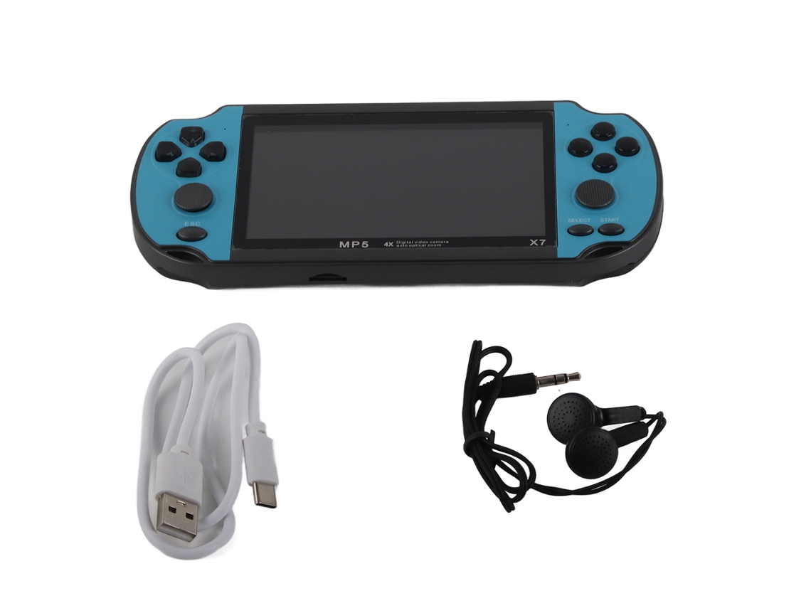 Aetheria console de Jogos Portátil de 4,3 Polegadas Hd com Joystick Duplo 8gb 10.000 Jogos