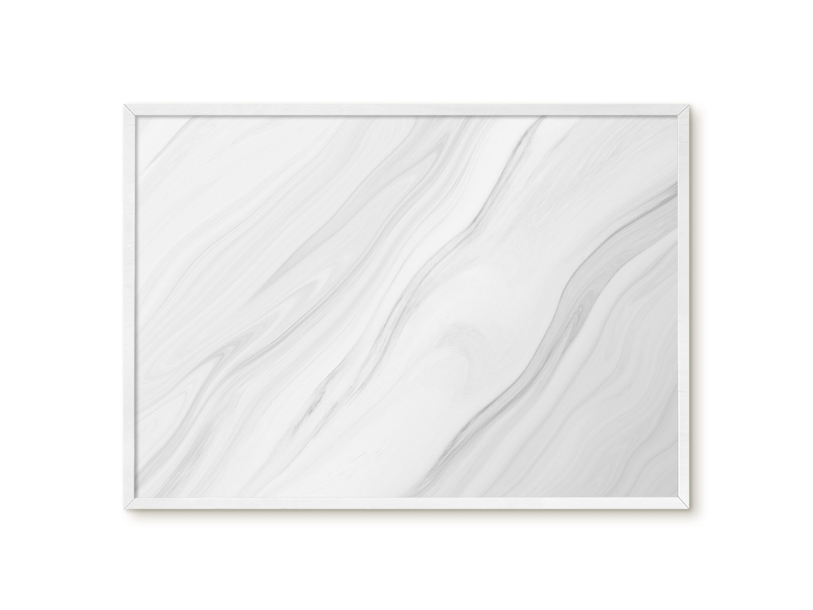 Quadro de vidro magnético com textura de madeira para hall de entrada Espelharte (70x50 cm)