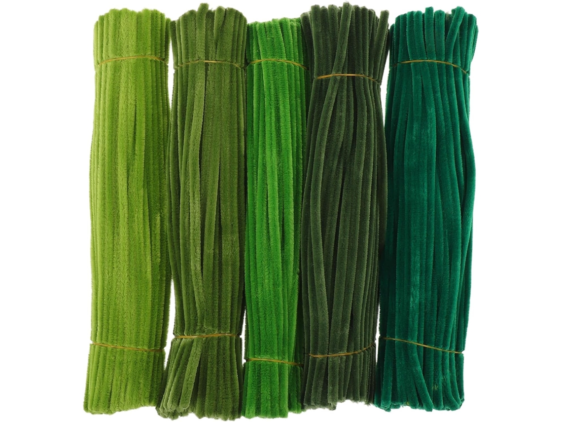 500 Varetas De Chenille Para Artesanato Diy, Macias E