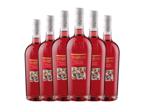 Vinho rosé TENUTA ULISSE Unico Montepulciano Cerasuolo d'Abruzzo (0.75 L - 6 Unidades)