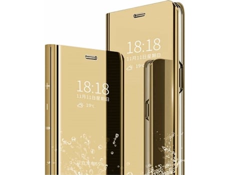 Capa Samsung Galaxy S9 KLACK Flip Dourado