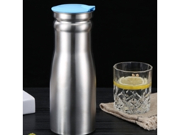 Chaleira Para Porta De Frigorífico Em Aço Inox - Jarro Com Tampa Sem Odores Para Chá, Sumo E Bebidas Frias