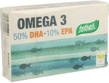 Chá SANTIVERI Ómega Epa (40 pérolas)