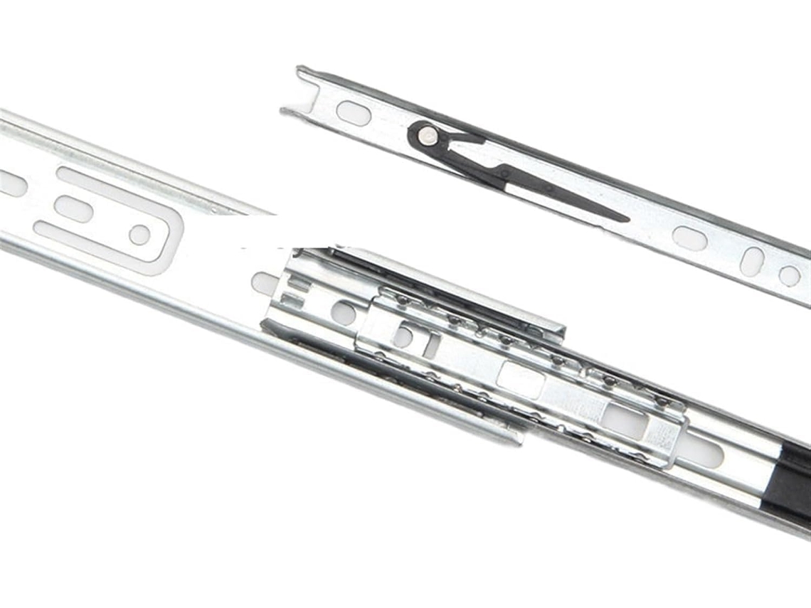 Corrediças Para Gavetas 2 Peças, Trilhos Guia Para Gavetas, Acessórios Para Móveis 25cm X