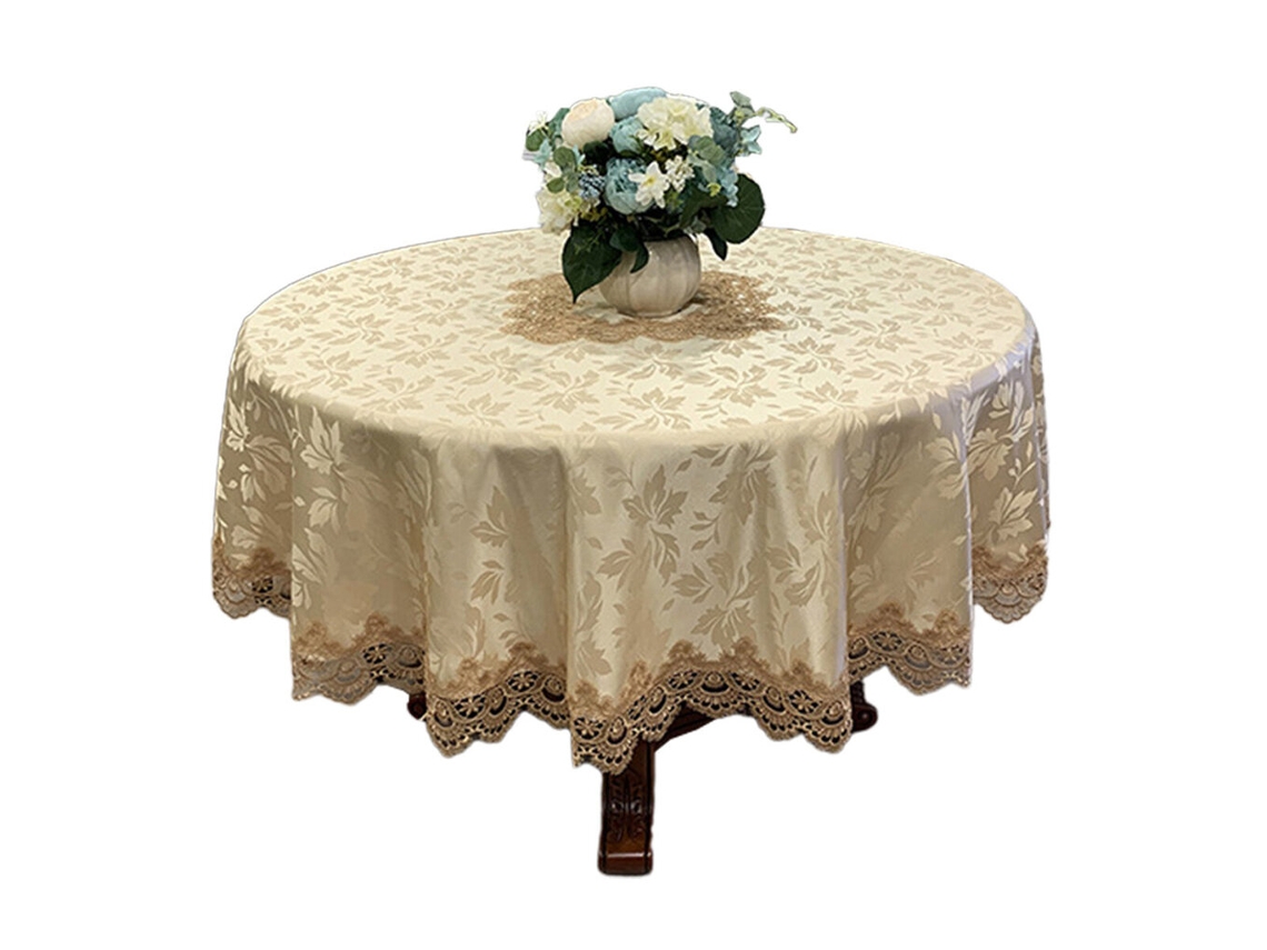 Toalha Redonda, 130 Cm. ZYBLSSBB