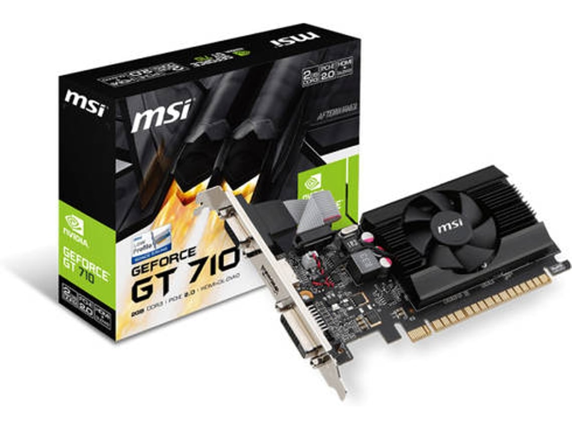 Placa Gr fica MSI GeForce GT 710 Low Profile NVIDIA 2 GB DDR3 placa-gr-fica-msi-geforce-gt-710-low-profile-nvidia-2-gb-ddr3