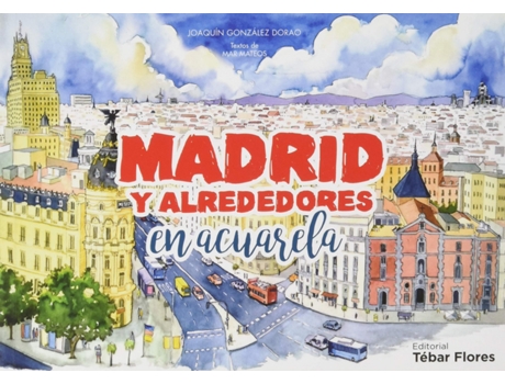 Livro Madrid Y Alrededores En Acuarela de Joaquín González Dorao (Espanhol)