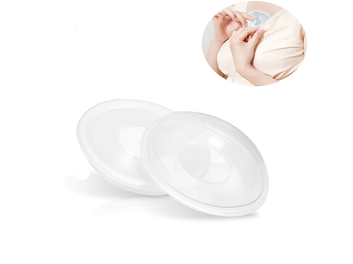 Mali 2pcs Conchas para Mama Protetoras Silicone Ameaça com Respiradouro Reutilizáveis