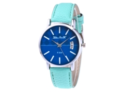 Relógio de pulso de quartzo moderno para estudantes com pulseira de couro - Presente perfeito