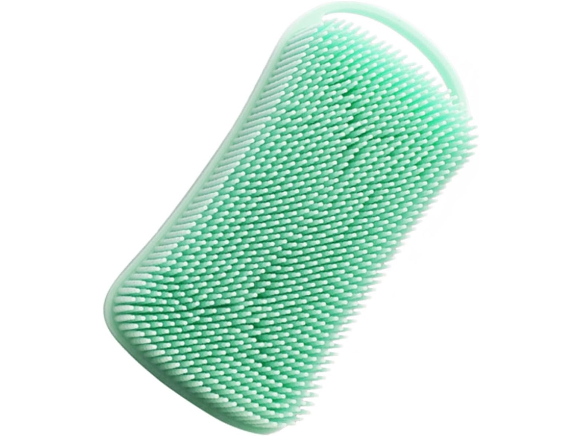 Escova De Banho Silicone Callaron Para Corpo E Cabelo, Limpador De Chuveiro Esfoliante Flexível, Portátil