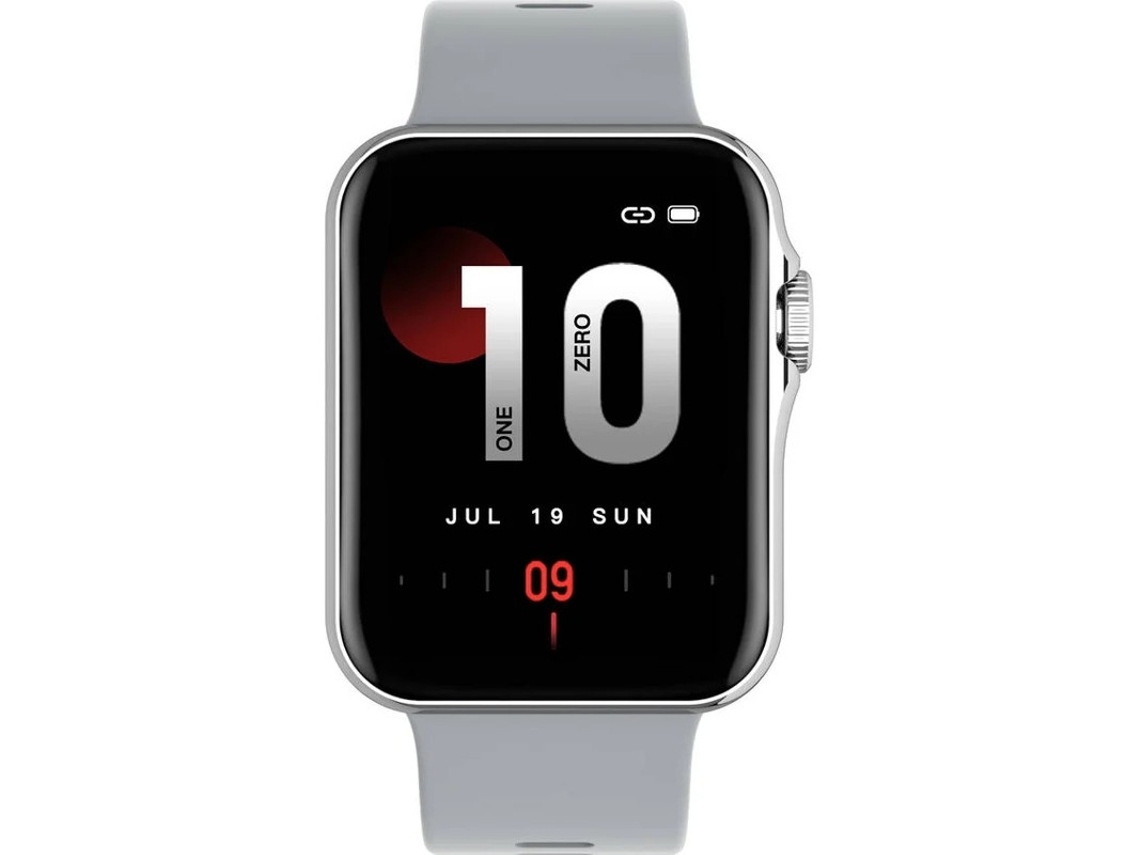 Relógio Esportivo Unissex 1.6, Ip67 À Prova Dágua, Bluetooth, Chat, Rastreador de Fitness, Frequência Cardíaca, Para Android/ios, Cinza Bestvite