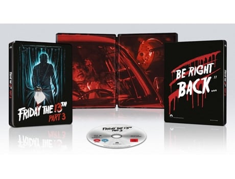 Blu Ray Friday The 13Th Part Iii Steelbook - Viernes 13 Parte 3