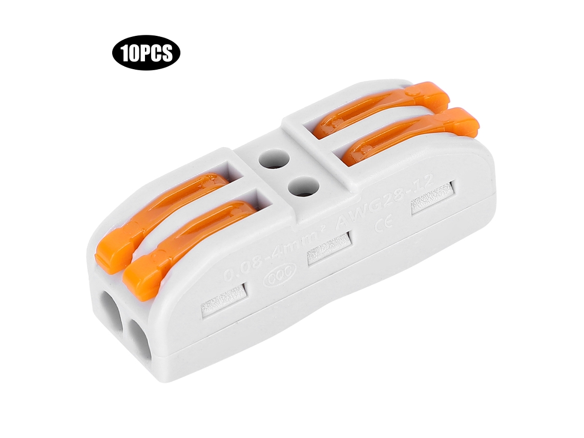 Conector De Ligação Rápida Laxiscreed Sem Soldadura Para Fiação Tipo Push De Fácil Instalação