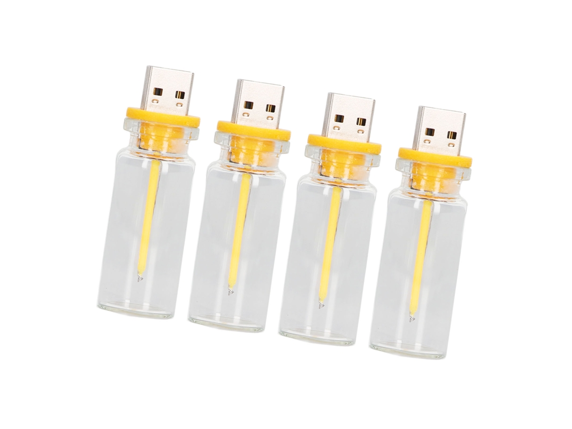 Laxiscreed Lâmpada Noturna Usb De Vidro Portátil Para Casa E Escritório